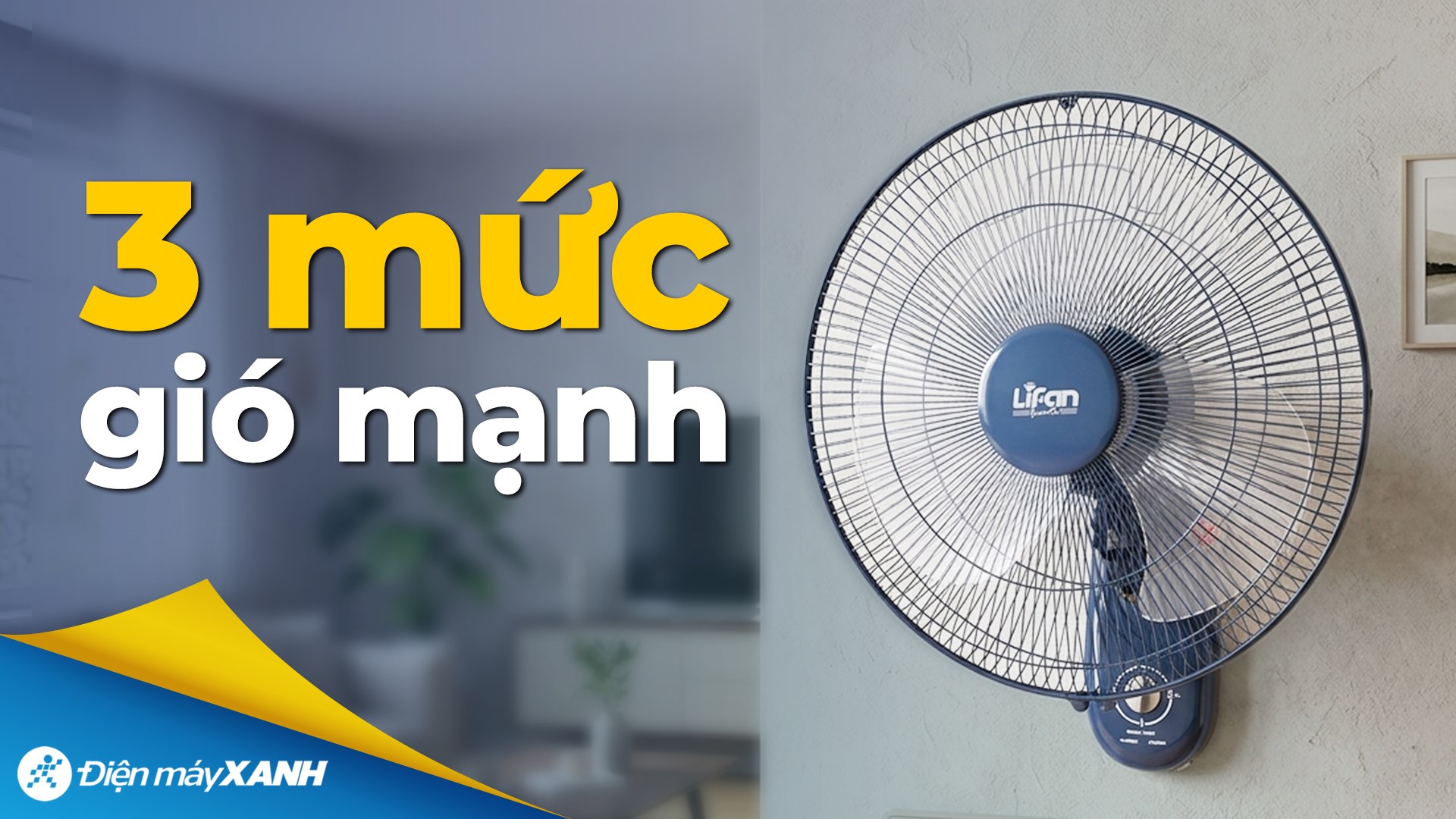 Quạt treo Lifan 3 cánh T-163 45W