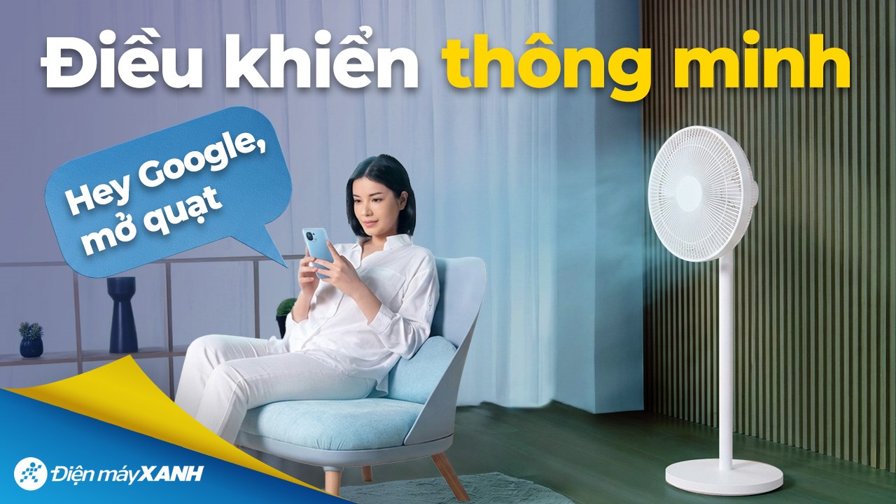 Quạt đứng Xiaomi Smart Standing Fan 2 Lite 7 cánh PYV4007GL 38W