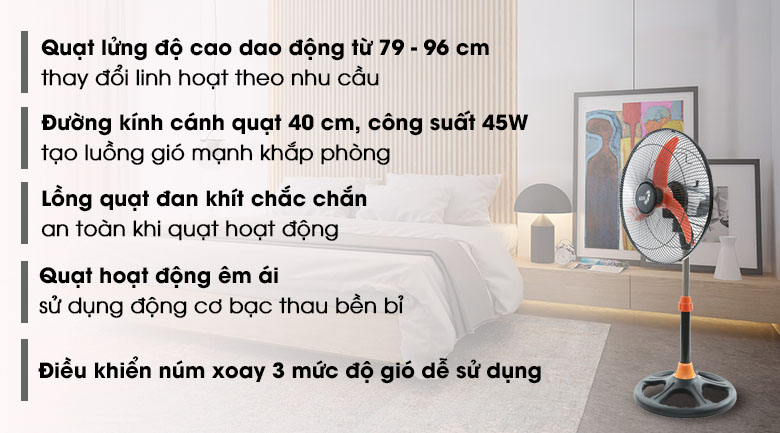 Quạt lửng Asia A16008