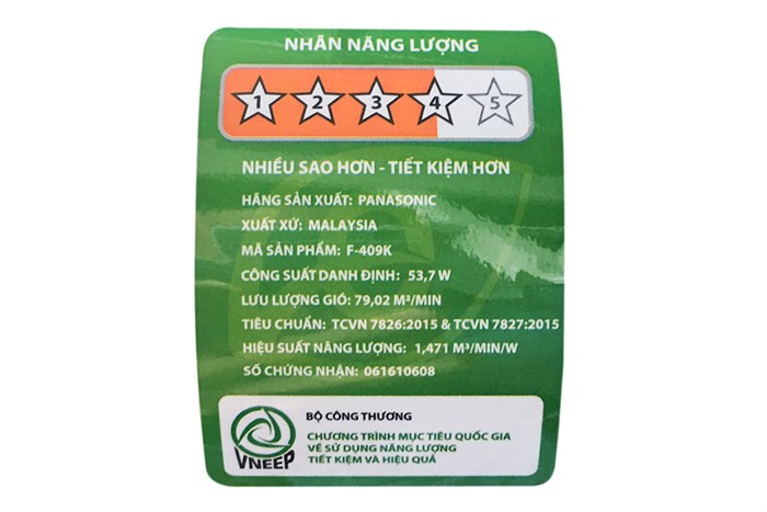 Quạt đứng Panasonic F409KB Màu Xanh Dương