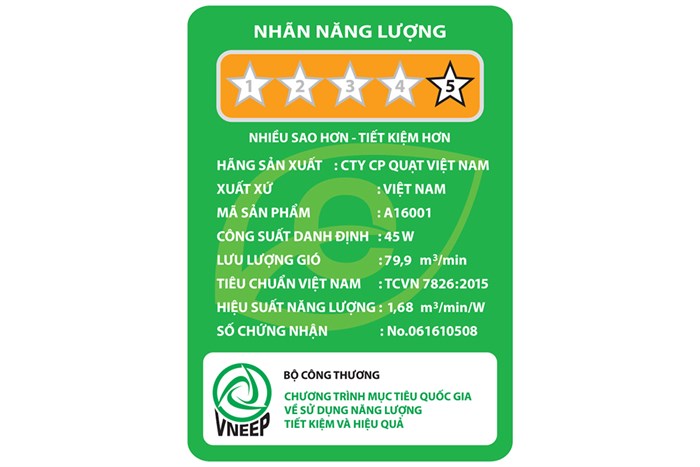 Quạt lửng ASIA A16001 TT Màu Xanh lá