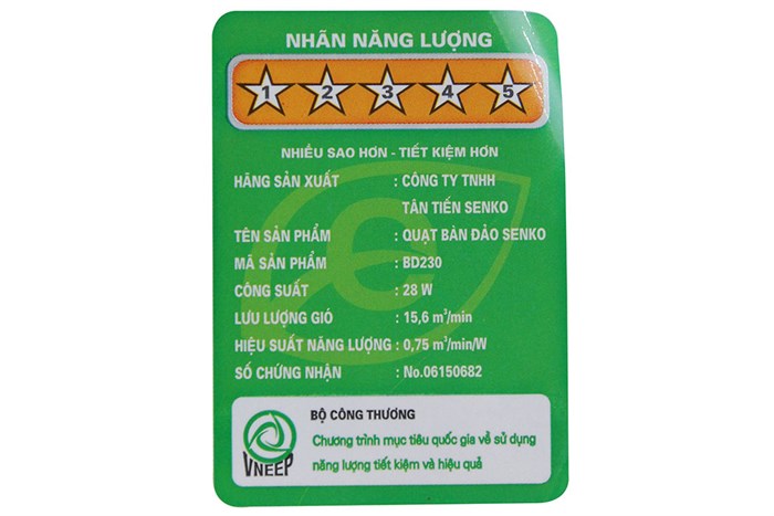 Quạt hộp Senko BD230 Màu Cốm