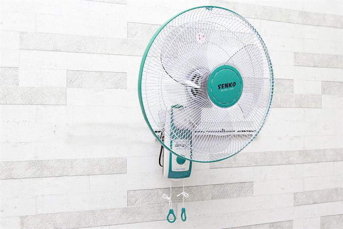 Quạt treo tường Senko TC826A Màu Xanh lá