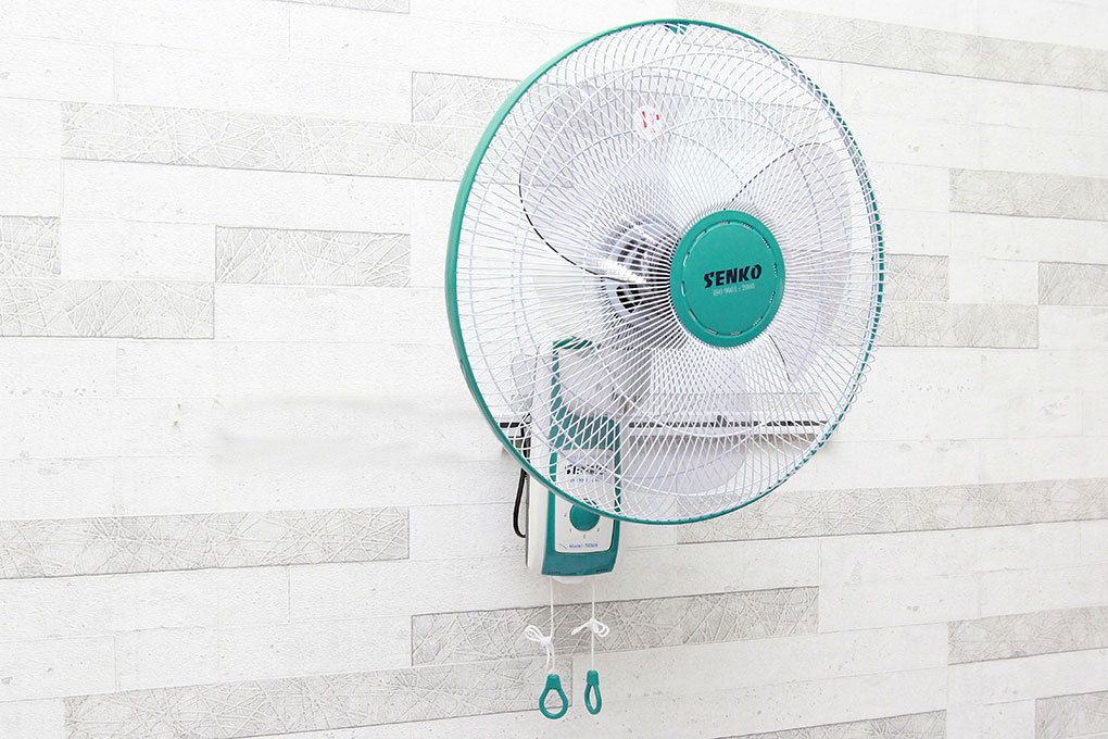 Quạt treo tường Senko TC826A Màu Xanh lá