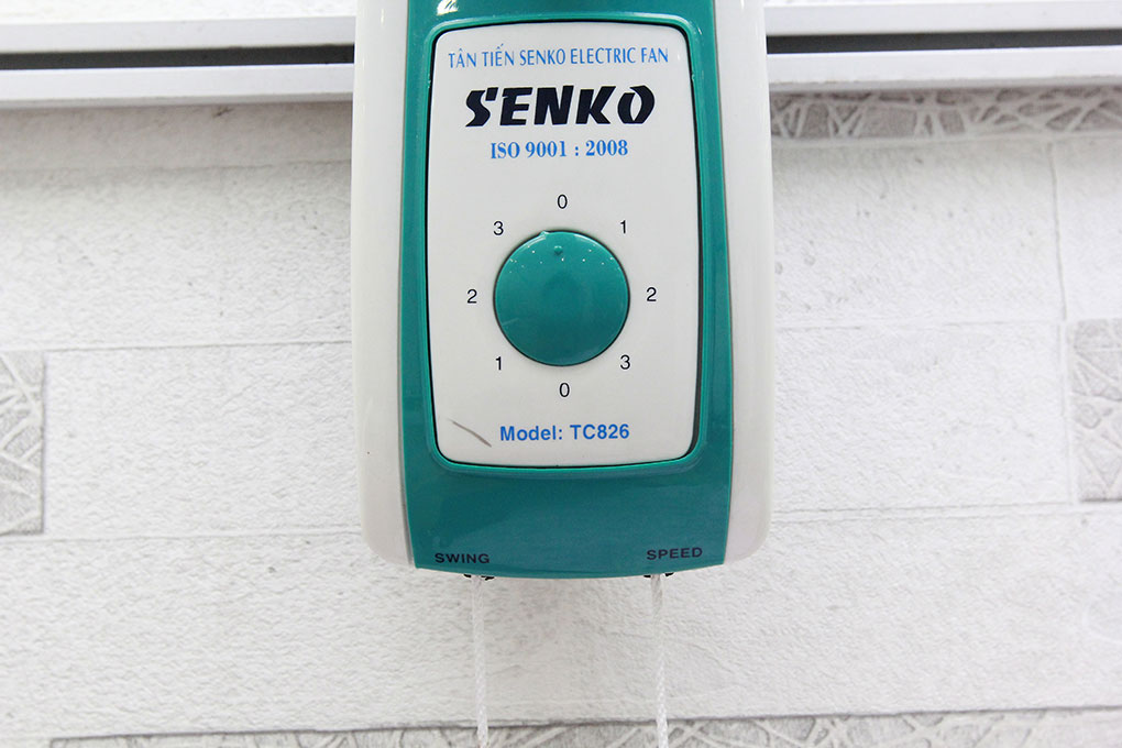 Quạt treo tường Senko TC826A Màu Xanh lá