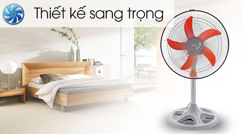 Quạt lửng Asia A16009 Xám cam