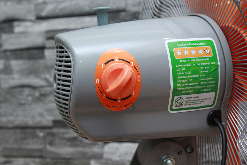 Quạt lửng Asia A16009 Xám cam Màu Xám