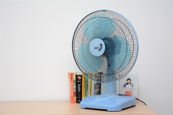 Quạt bàn Asia B16001 Màu Xanh Dương