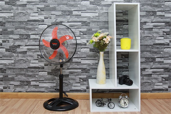 Quạt lửng Senko LTS106A Màu Đen - Cam