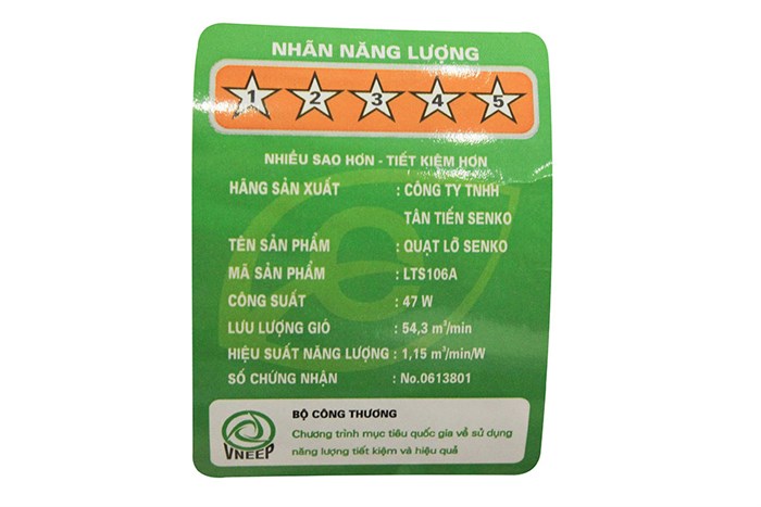 Quạt lửng Senko LTS106A Màu Đen - Cam