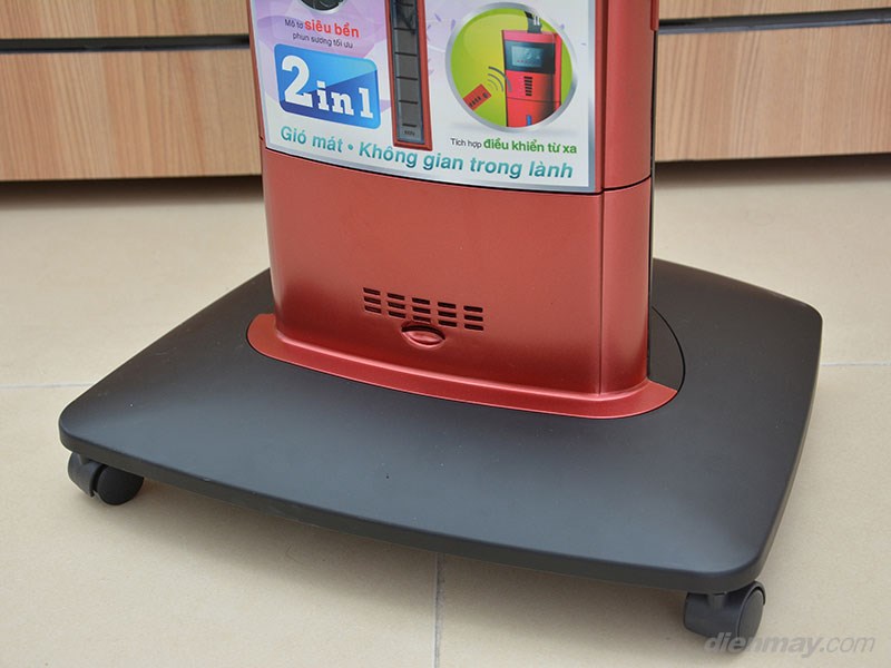 Quạt phun sương Sunhouse SHD 7817 Màu Đỏ