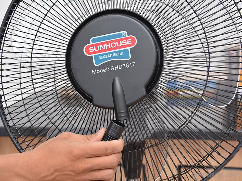 Quạt phun sương Sunhouse SHD 7817 Màu Đỏ