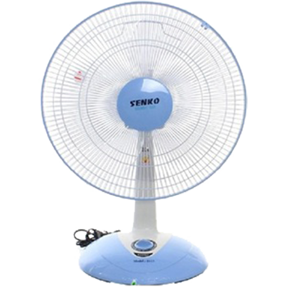 Quạt bàn Senko B813 Màu Trắng - Xanh