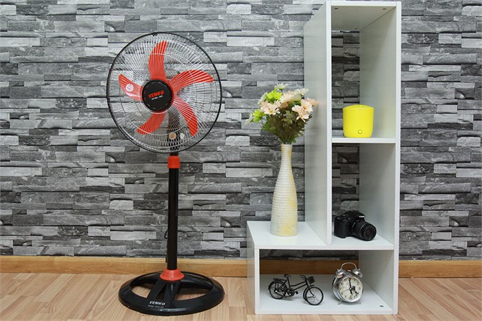 Quạt đứng Senko DTS107 Màu Đen - Cam