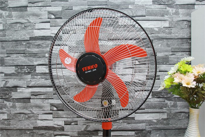 Quạt đứng Senko DTS107 Màu Đen - Cam
