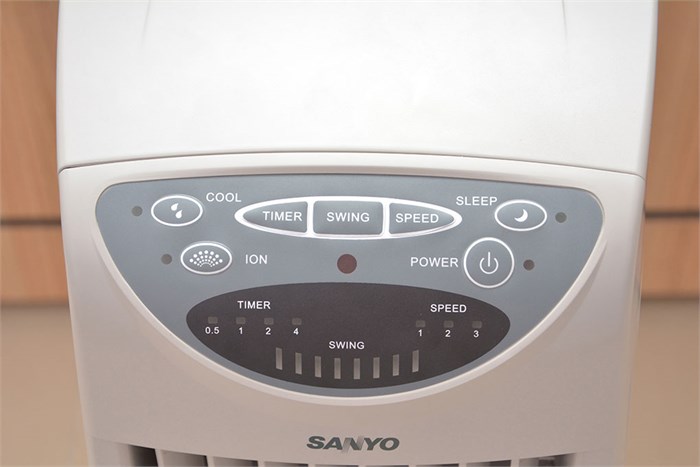 Quạt hơi nước Sanyo REF-B100MK3A Màu Xám