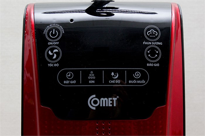 Quạt phun sương Comet CM8816 Màu Đỏ