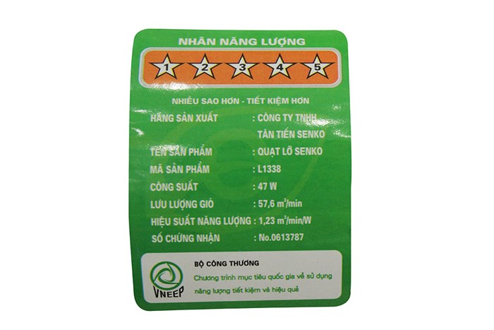 Quạt lửng Senko L1338 Màu Cốm