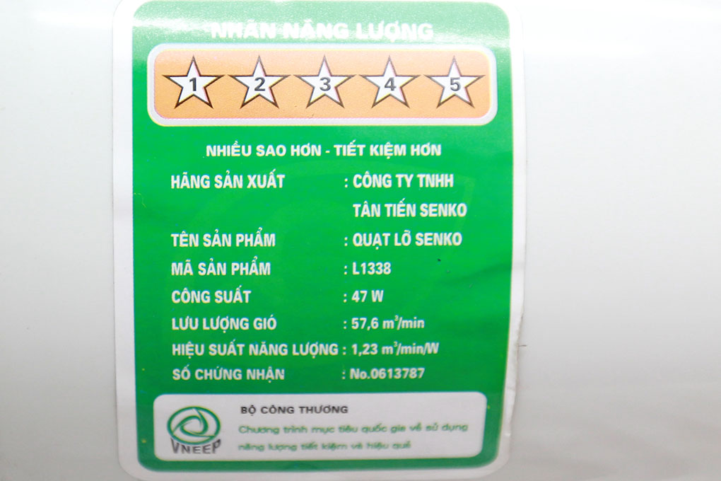 Quạt lửng Senko L1338 - 18