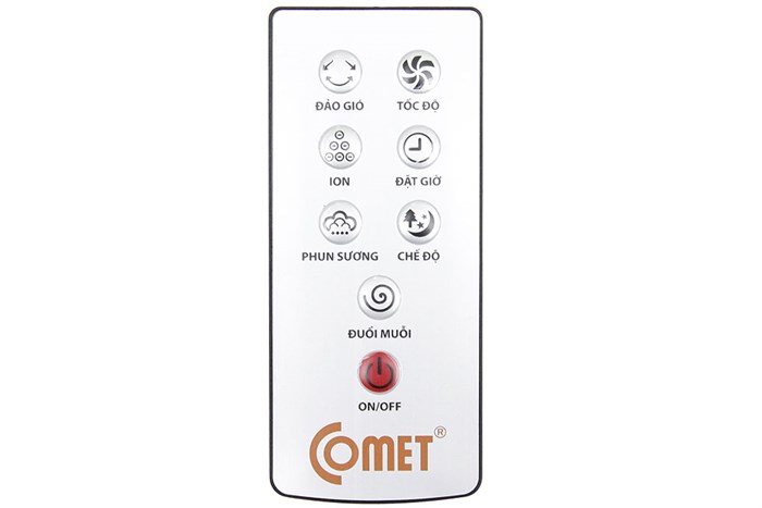 Quạt phun sương Comet CM8806 Màu Nâu