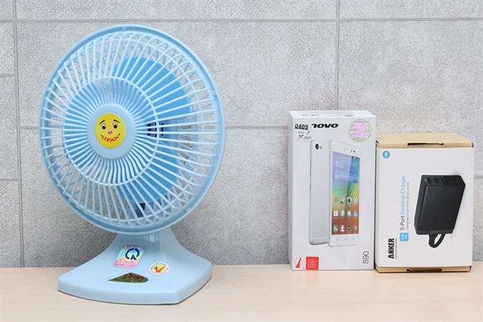 Quạt bàn Lifan B106 Màu Xanh ngọc