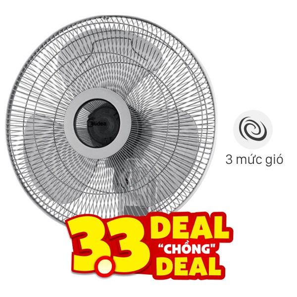 Quạt treo tường Midea  3 cánh FW40-6H 55W