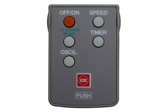 Quạt lửng KDK N30NH Màu Vàng đồng