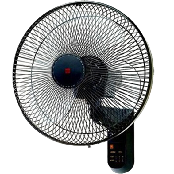 Quạt treo tường KDK 3 cánh M40M 51W Màu Đen
