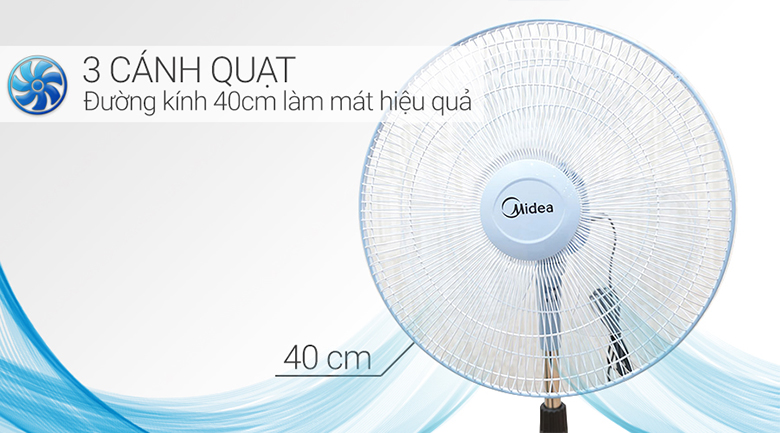 Quạt lửng Midea FS40-15VD