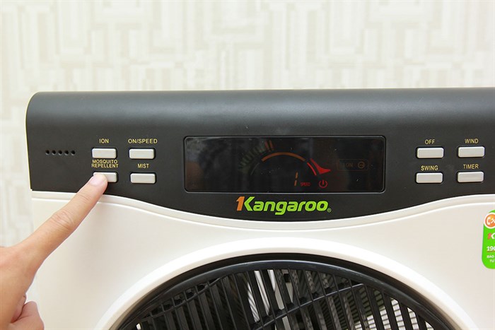 Quạt phun sương Kangaroo KG553 Màu Xám