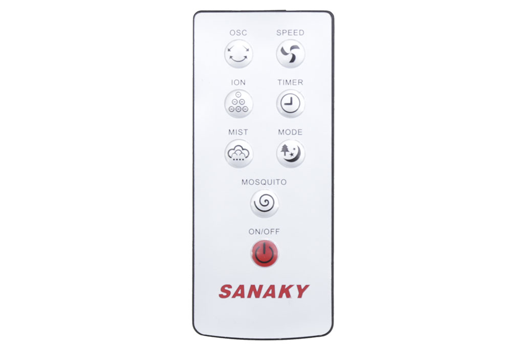 Quạt phun sương Sanaky SNK999HY Màu Đen - Đỏ