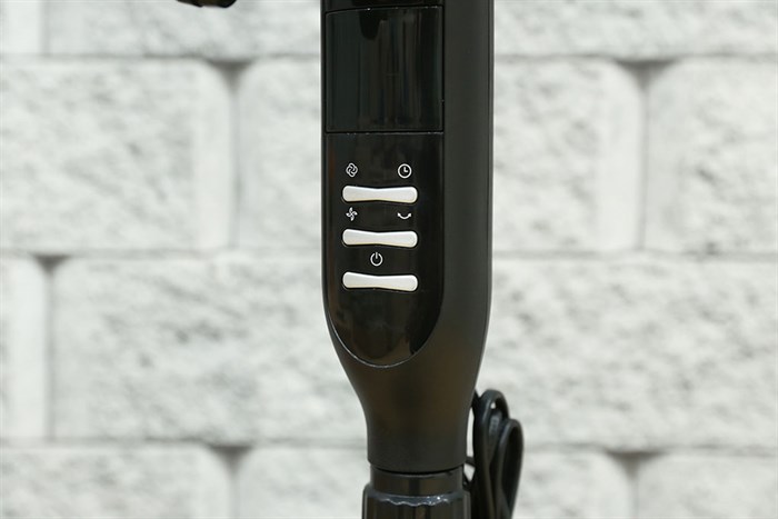 Quạt đứng Midea 5 cánh FS40-15QR 55W Màu Đen