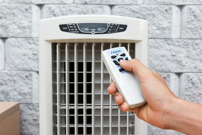 Quạt hơi nước Aqua AREF-B110MK3A Màu Xám