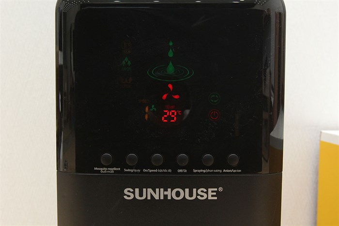 Quạt phun sương Sunhouse SHD7821 Màu Đen