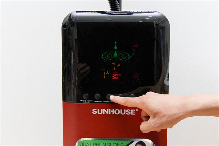 Quạt phun sương Sunhouse SHD7821 Màu Đỏ