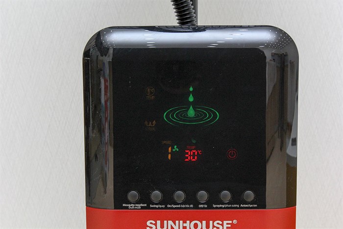 Quạt phun sương Sunhouse SHD7821 Màu Đỏ