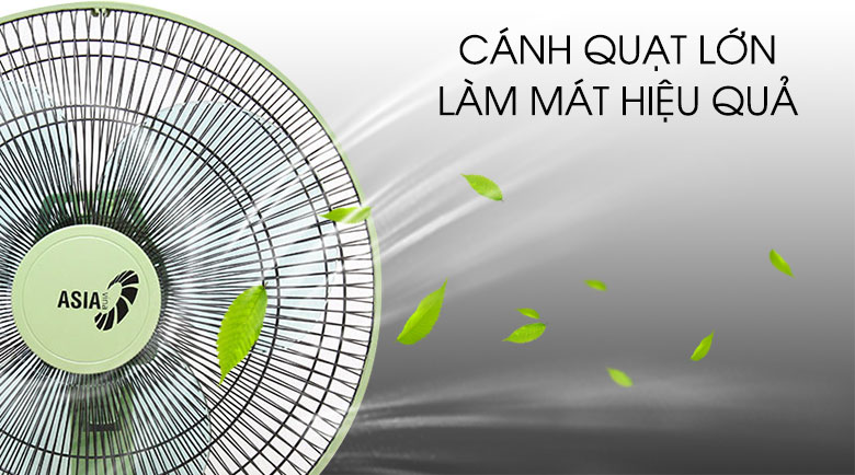 Quạt bàn Asia B16017 Xanh lá