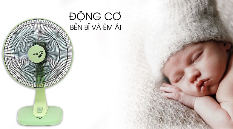 Quạt bàn Asia B16017 Xanh lá