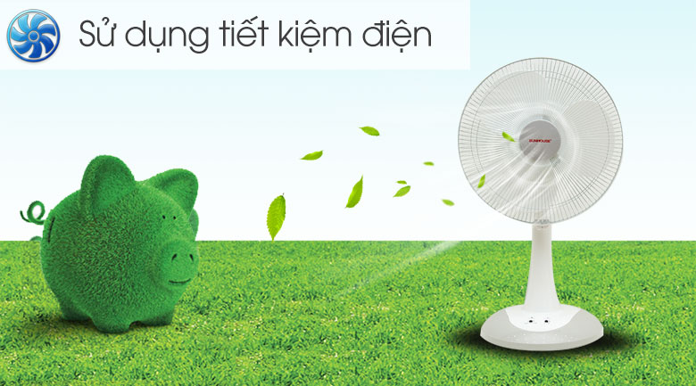 Quạt sạc điện Sunhouse SH762