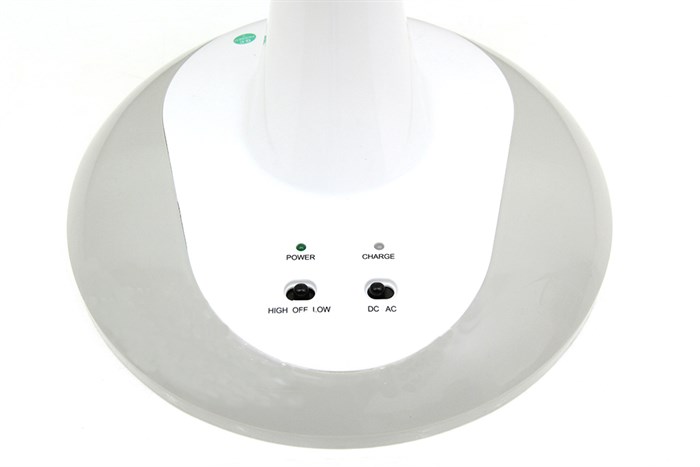 Quạt sạc điện Sunhouse SH762 Màu Trắng - Xám