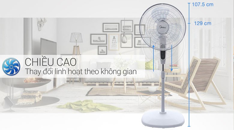Quạt cây Midea FS40-17FRB
