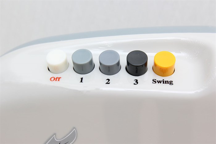 Quạt hộp Asia 3 cánh F16001 45W Màu Xám