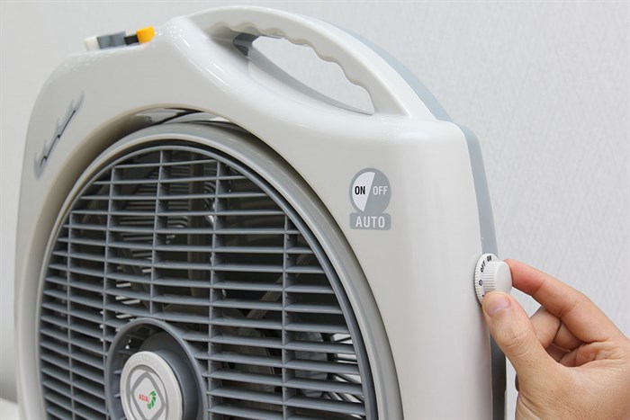 Quạt hộp Asia 3 cánh F16001 45W Màu Xám