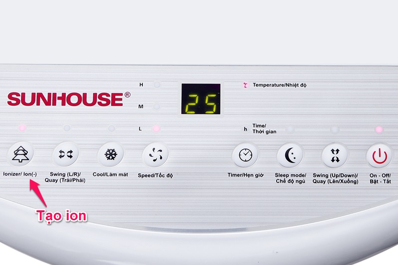Quạt điều hòa không khí Sunhouse SHD7722 Quạt điều hòa không khí Sunhouse SHD7722