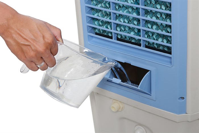 Quạt điều hòa Daikio DK-5000C Màu Trắng - Xanh