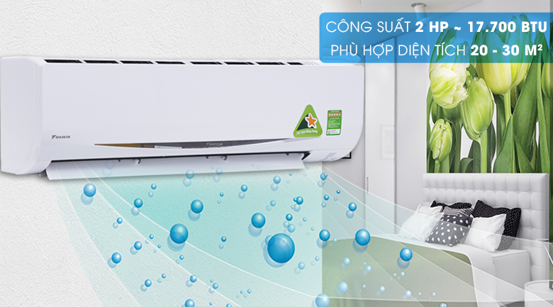 Máy lạnh Daikin Inverter 2 HP FTKC50RVMV