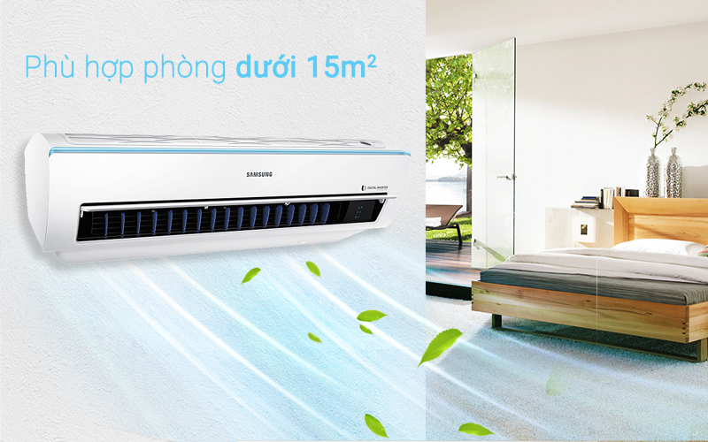 Máy lạnh Samsung Inverter 1 HP AR10MVFSCURNSV 