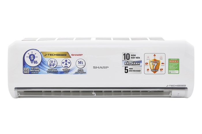 Máy lạnh Sharp inverter 1.5 HP AH-X12UEW Màu Trắng