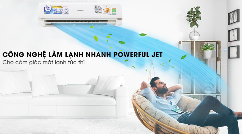 Máy lạnh Sharp inverter 2HP AH-X18UEW
