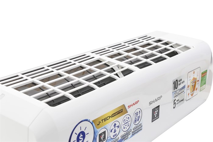 Máy lạnh Sharp inverter 1 HP AH-XP10UHW Màu Trắng